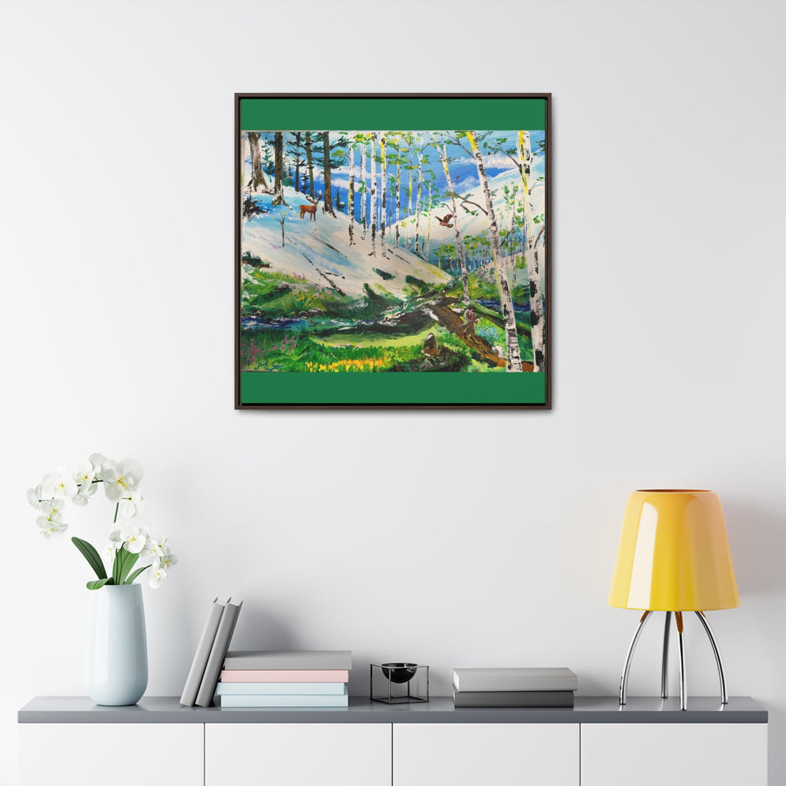 Gallery Canvas Wraps, Square Frame