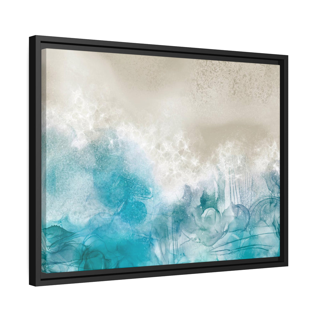 Matte Canvas, Black Frame