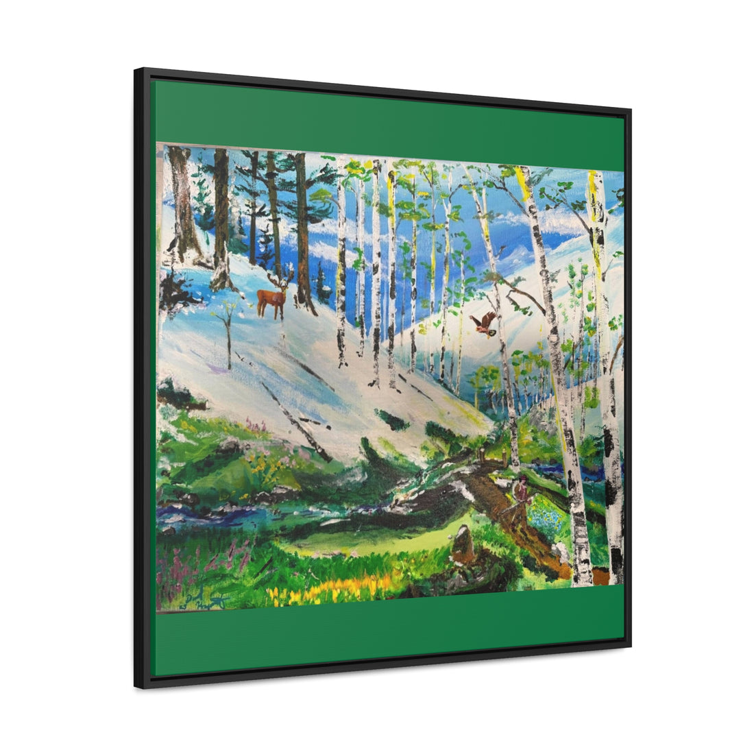 Gallery Canvas Wraps, Square Frame