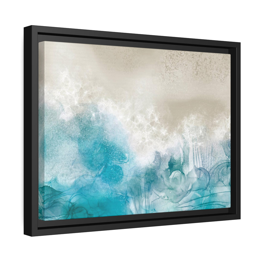 Matte Canvas, Black Frame