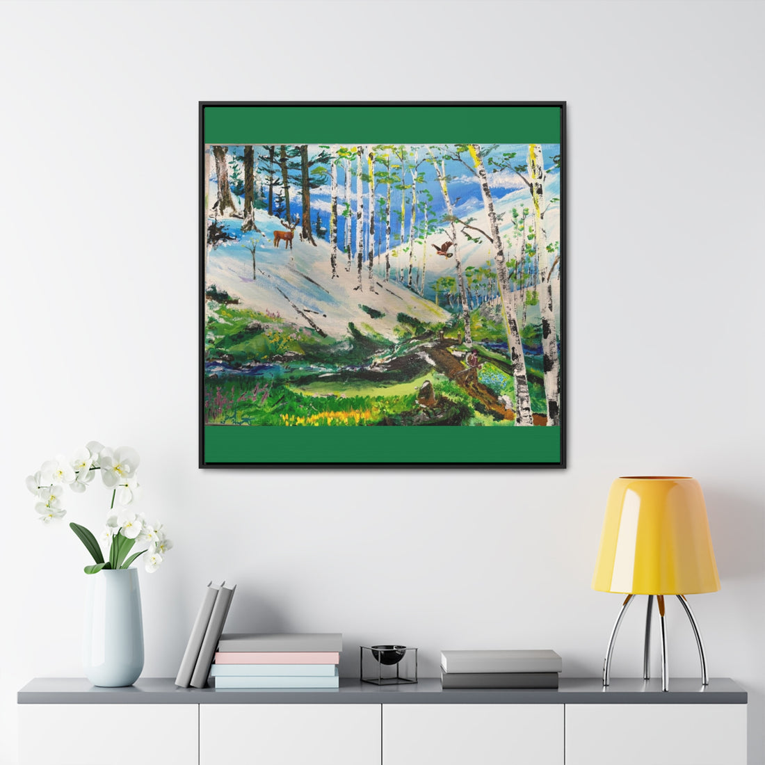 Gallery Canvas Wraps, Square Frame