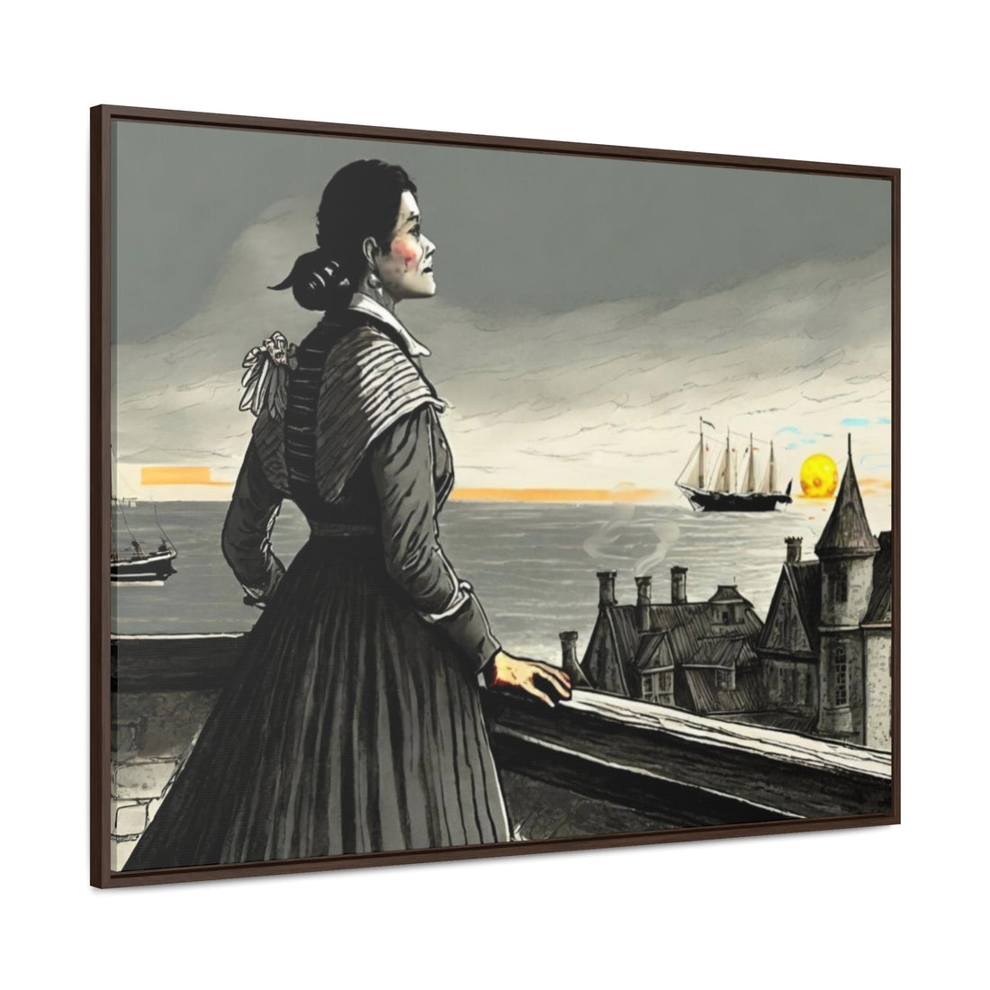 Gallery Canvas Wraps, Horizontal Frame