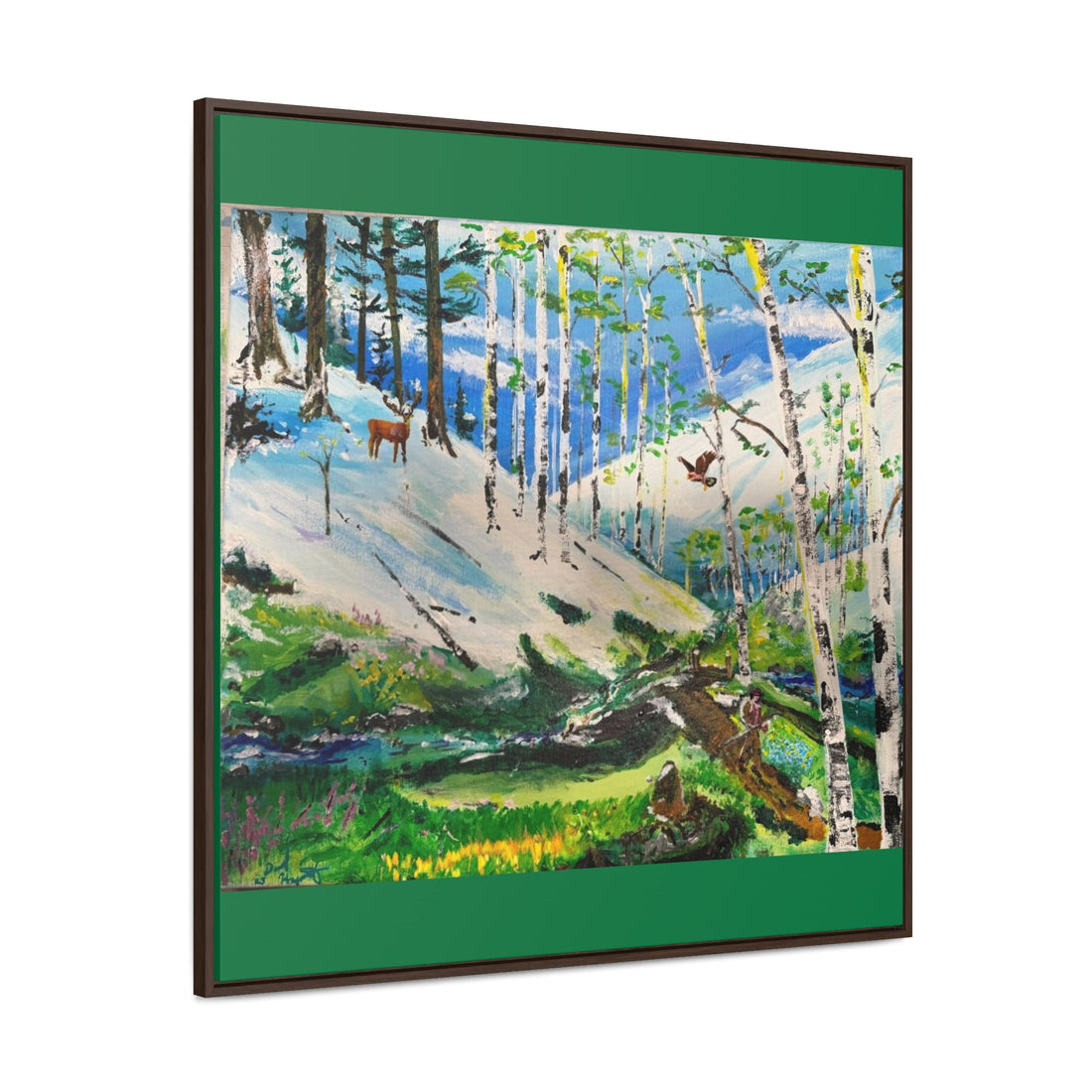 Gallery Canvas Wraps, Square Frame