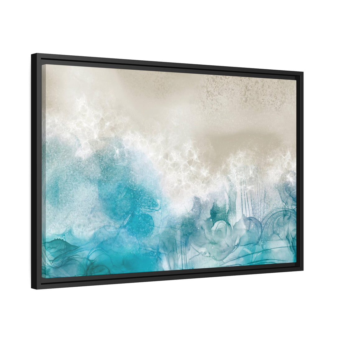 Matte Canvas, Black Frame