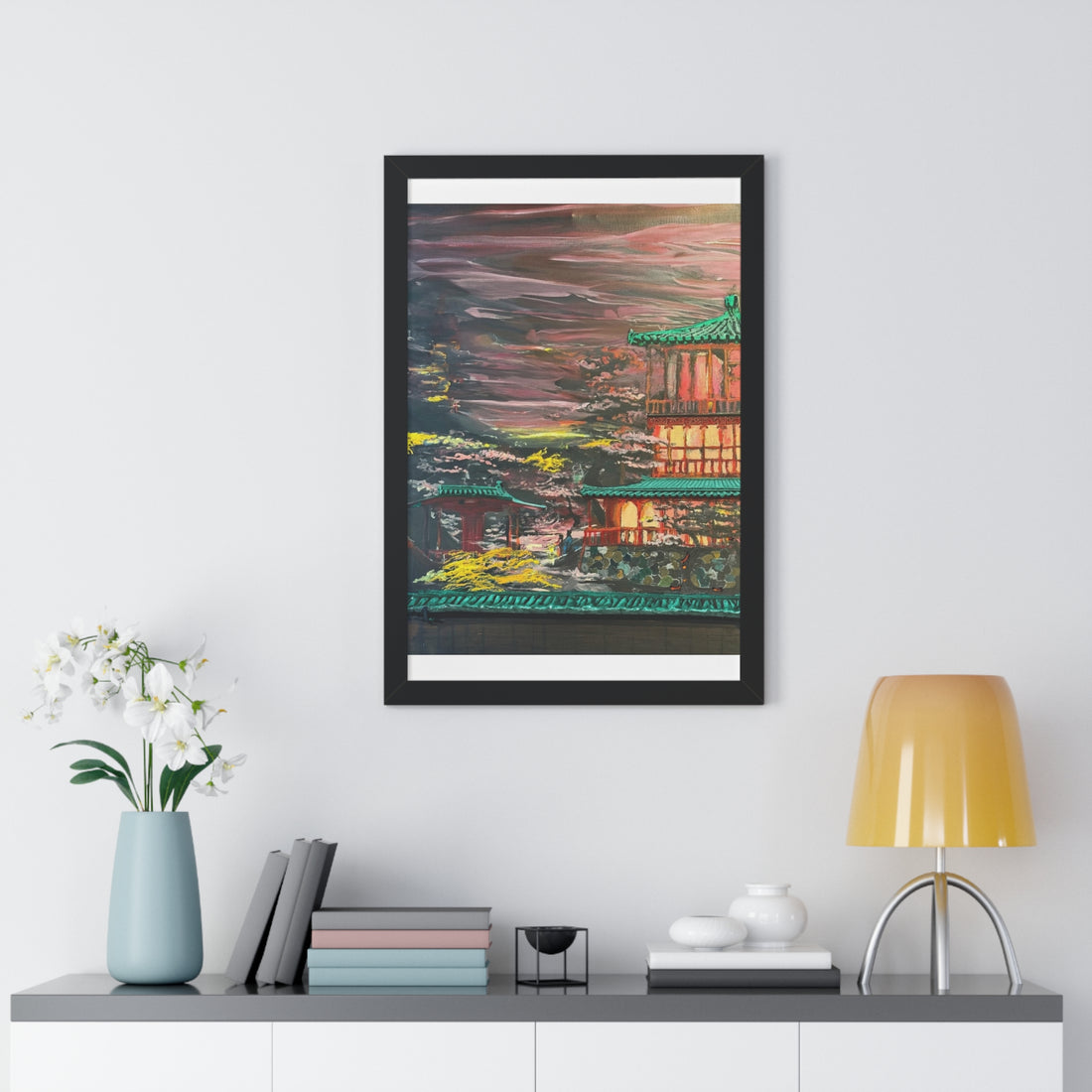 Framed Vertical Poster