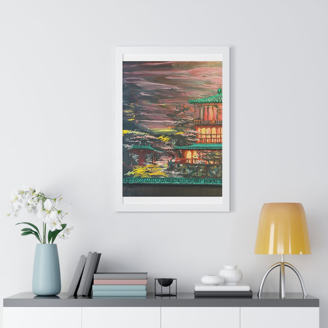 Framed Vertical Poster