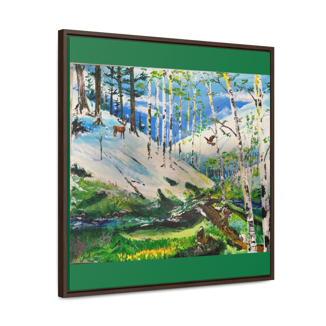 Gallery Canvas Wraps, Square Frame