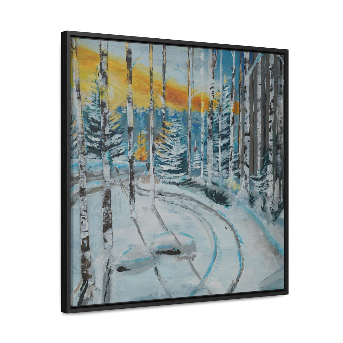 Gallery Canvas Wraps, Square Frame