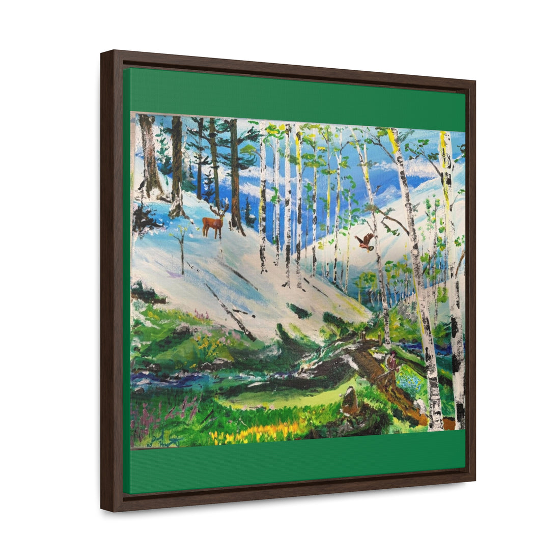 Gallery Canvas Wraps, Square Frame