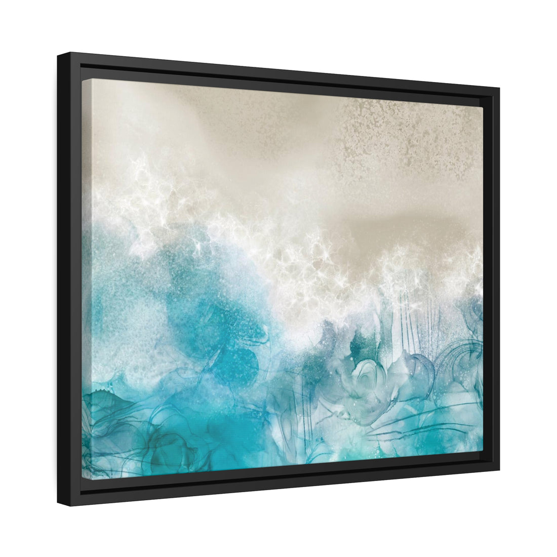 Matte Canvas, Black Frame